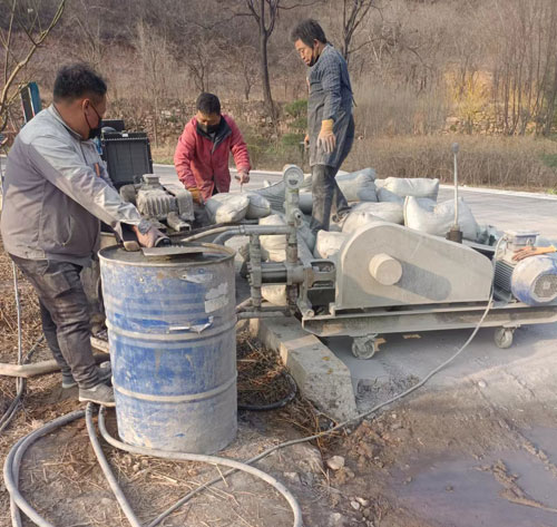 荔波路面下沉注浆